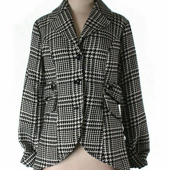 Houndsthooth Coat - Picture 1 of 5